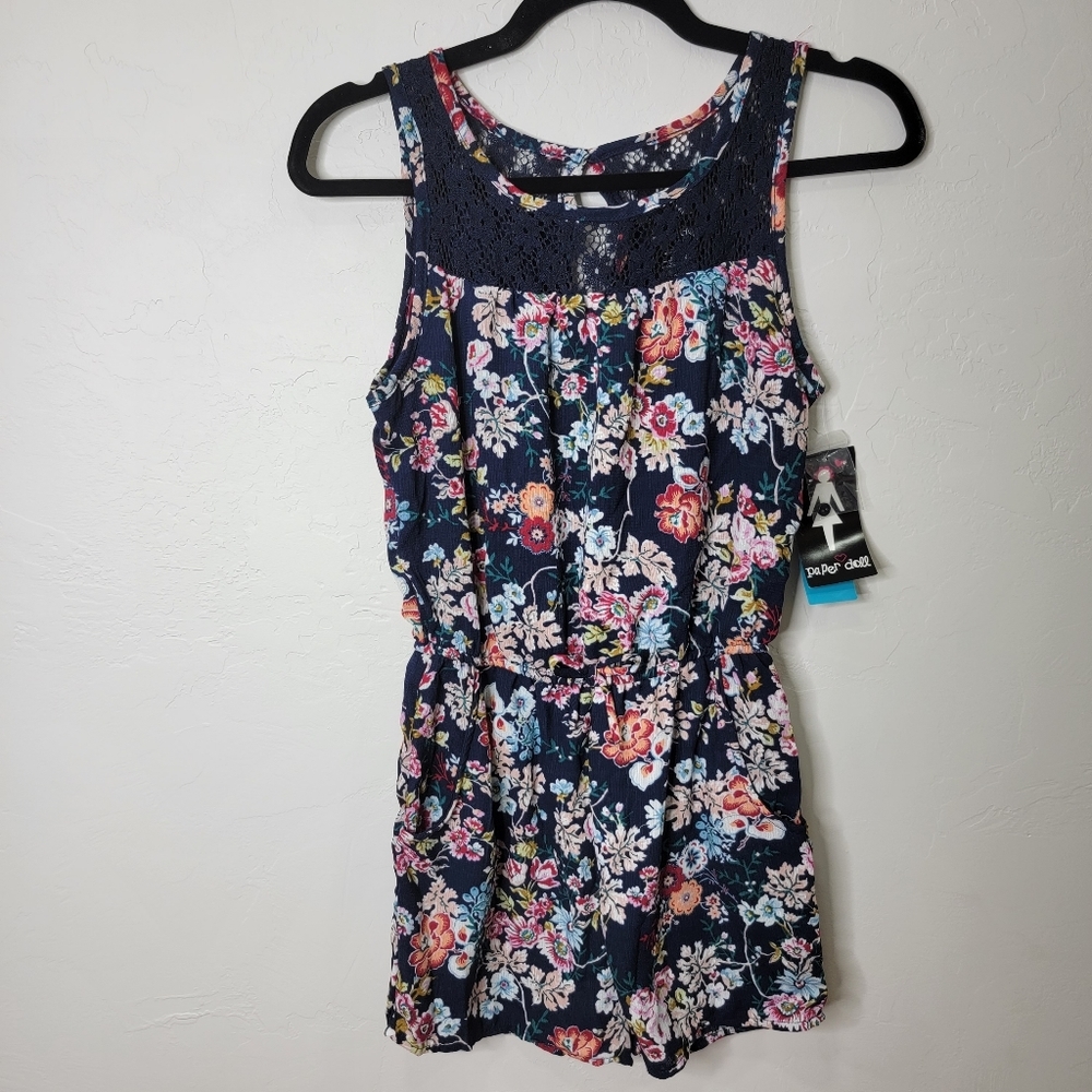 Paper Doll Girl's Romper